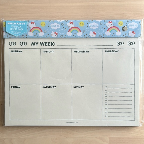 Weekly Desk Pad - Picture 2 of 4